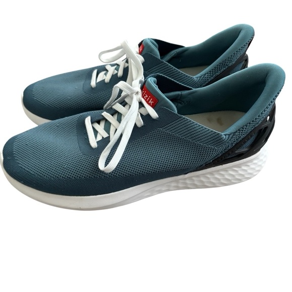Kizik Athens Sneakers in Deep Sea Mens Size 13 Womens 14.5 Hands Free Sip On - Picture 2 of 12